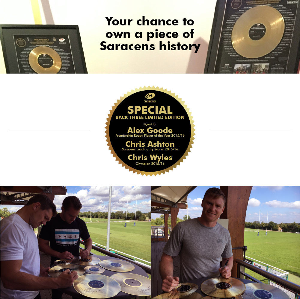 Saracens 2016 Double 12" Gold Disc